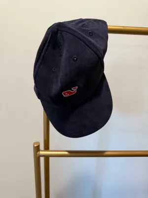 Vineyard Vines Navy Velvet Women’s Hat  thumbnail 1