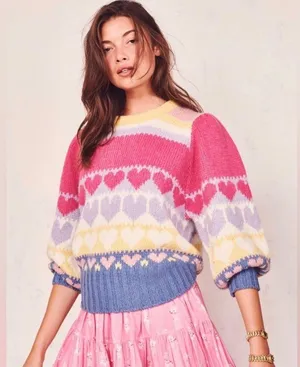 LoveShackFancy Shirelle sweater size small thumbnail 12