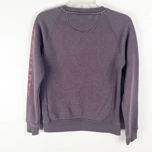 CARHARTT Blackberry Relaxed Fit Graphic Spellout Long Sleeves Sweatshirt Size XS thumbnail 2