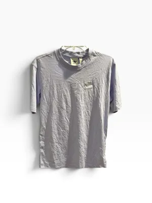 Adidas Originals Trefoil Essentials T-Shirt Purple Lilac Size XS thumbnail 2