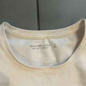 Abercrombie & Fitch Soft Collection Sleeveless Bodysuit in White thumbnail 3