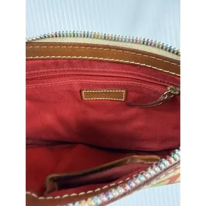 Dooney & Bourke Coated Rainbow‎ Doodle Graffiti Handbag Purse thumbnail 7