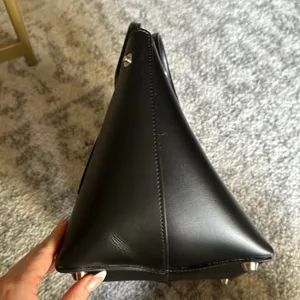 Longchamp LE ROSEAU S HANDBANG Black - Leather thumbnail 3