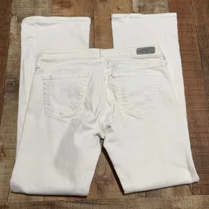 Adriano Goldschmied White Denim The Angelina Bootcut Jeans Sz 28 Boho Festival thumbnail 7