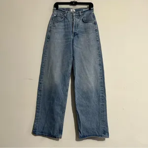 Citizens of Humanity Ayla Baggy Wide Leg High Rise Jeans in Chaya Size 25 thumbnail 2