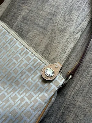 Tommy Hilfiger White Logo Canvas Mini Bag thumbnail 2