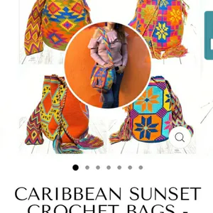 Caribbean hand weaved basket beach bag- fair trade (host pick!) thumbnail 7