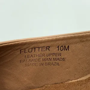 Steve Madden Tan Flutter Pump Ankle Strap Leather and Elastic Heels Size 10 thumbnail 7