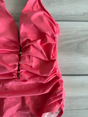 Cupshe Have a Ball Flex Support One-Piece Swimsuit Pink Small NWT thumbnail 8