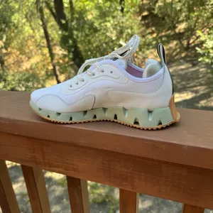 New Reebok Women's Zig Dynamica 4‎ Running Shoes White/Green 30106WWKV Size 8 thumbnail 10