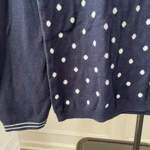 Tommy Hilfiger Dark Blue White Polka Dot Sweater XL thumbnail 4