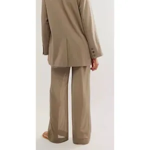 Free People NWOT Sheer Soul High Waisted Trousers Sz 6 thumbnail 3