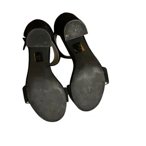 Jeffrey Campbell Lindsay Black Suede Heeled Sandals With Ankle Strap 5 Classic thumbnail 5
