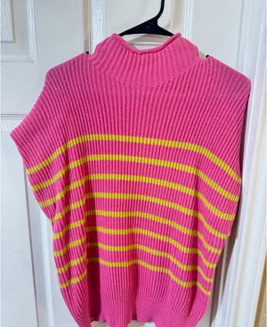 Sweater Top Pink Size L thumbnail 2