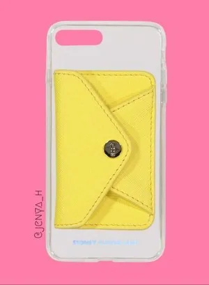 New Stoney Clover Lane Yellow ENVELOPE CELL-PHONE POCKET thumbnail 2