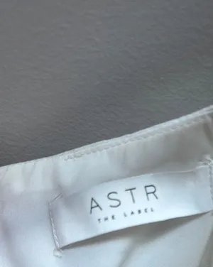 ASTR The Label Puff Sleeve Mini Dress White thumbnail 3