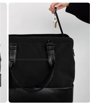 BEIS Weekender Black Bag thumbnail 7