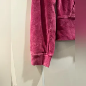 VTG Y2K Women’s Nike Velour Track Pink Zip-Up‎ Jacket Size Small thumbnail 7