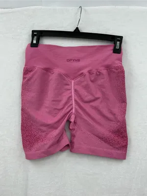 Dfyne High-Waist Seamless Athletic Shorts — Dusty Rose 1123 thumbnail 5