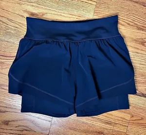Spanx Skort Athletic Shorts Blue Medium thumbnail 1