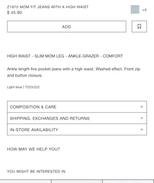 Mom Fit Jeans High Waist thumbnail 8