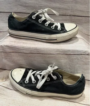Converse Chuck Taylor All Star Mens 4/Womens 6 Black Low Top Casual Shoes thumbnail 1