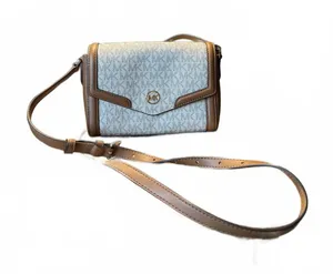 Michael Kors Monogram Crossbody Bag with Adjustable Strap thumbnail 1