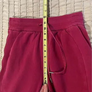 Lululemon Scuba Relaxed Fit High Rise Jogger Pants Pomegranate Pink Red 4 W5CV9S thumbnail 6