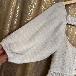 Free People Summer Picnic White Cottage Peasant Mini Dress Cotton XS thumbnail 3