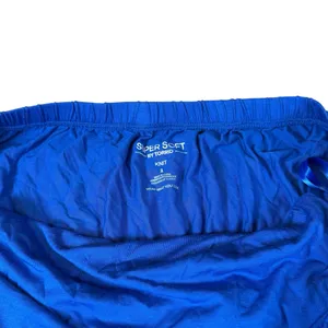 NWT TORRID Jumpsuit Romper Size 1 Blue Sleeveless Halter Tie Top Wide Leg thumbnail 3