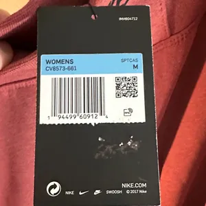 Nike Air Burgundy and Black Joggers thumbnail 2