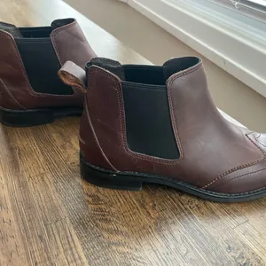 Sperry Brown Leather Chelsea Boots Booties - Size 7.5 thumbnail 3