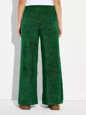 Wicked x Katie Kime Graphic Sweater Pants Emerald Green Elphaba Size XL thumbnail 3