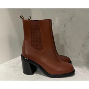 Franco Sarto Paula Stacked Block Heel Bootie –‎ Size 8.5 thumbnail 8