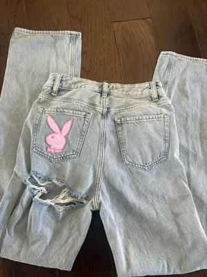 pink playboy jeans  thumbnail 2