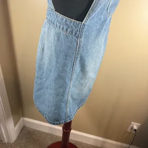 Free People Light Blue Denim Pants thumbnail 5