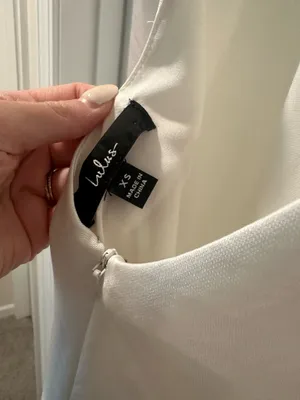 Lulus White Silk Dress thumbnail 6