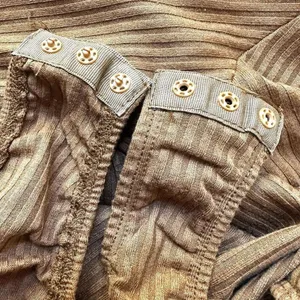 Princess Polly brown button long sleeved bodysuit thumbnail 6