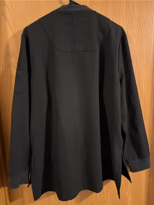 Figs Women's Black Bellery Full Zip Scrub Jacket XXL thumbnail 8