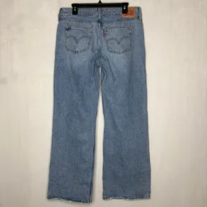 Levi’s Superlow‎ Wide Leg Distressed Jeans thumbnail 9