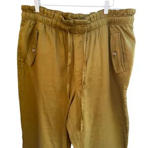 LOFT Outlet High Rise Straight Leg Cotton Joggers thumbnail 5