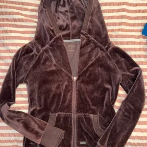 Calvin Klein brown zip up hoodie thumbnail 1