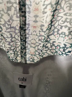 S179. Cabi Garden Party Maxi dress, floral, ruffle, boho , cottagecore thumbnail 2