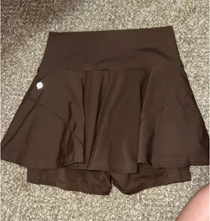 POPFLEX Twirl Skort Brown Size M thumbnail 1