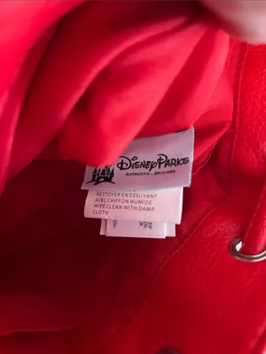 Disney Red Floral Mickey Drawstring Crossbody Bag thumbnail 5