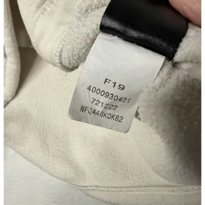 The North Face Fleece Sweater Women Med Mock Neck Pullover Cream Cabin Gorpcore thumbnail 8