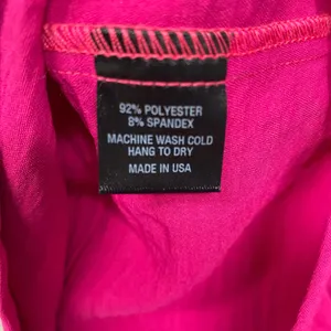 Meg Top Womens Medium Pink Sleeveless Drape‎ Neck Blouse Magenta Pullover Office thumbnail 5