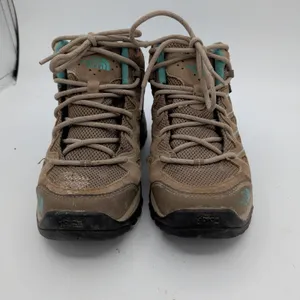 North Face‎ Storm III Mid Waterproof Hiking Boots Brown Teal Womens 5 NF0A32Z7 thumbnail 3