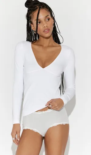 Free people Round Two Long Sleeve thumbnail 1
