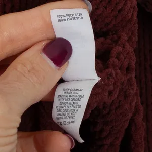 Aerie‎ Womens Turtleneck Sweater Knit Pullover Casual Fall Winter Brown Small thumbnail 7